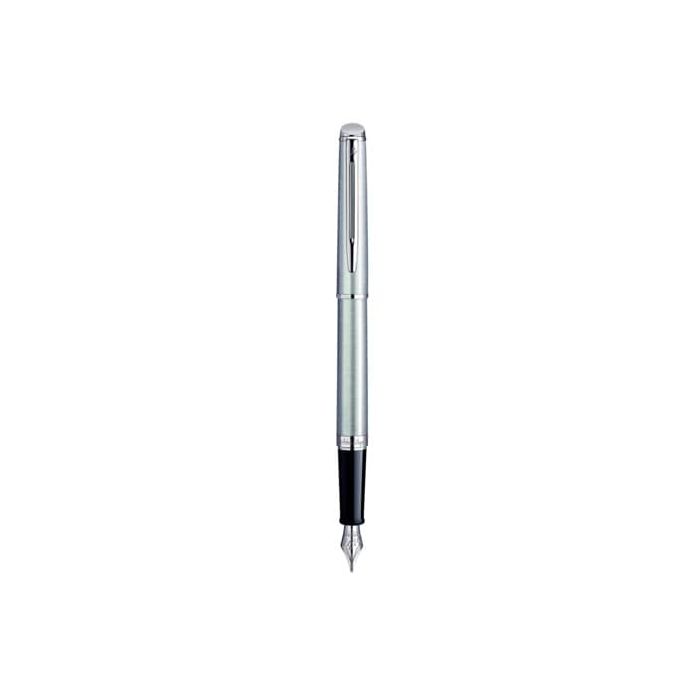 Penna stilografica Waterman Hemisphere GT inchiostro blu Waterman Stainless Steel CT - S0920430 main product photo