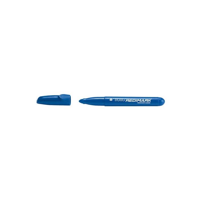 Marcatore permanente Tratto Redimark p. tonda blu F856001 main product photo