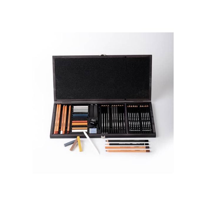 Set disegno Lyra Rembrandt cassetta in legno da 47 pezzi L2054001 main product photo