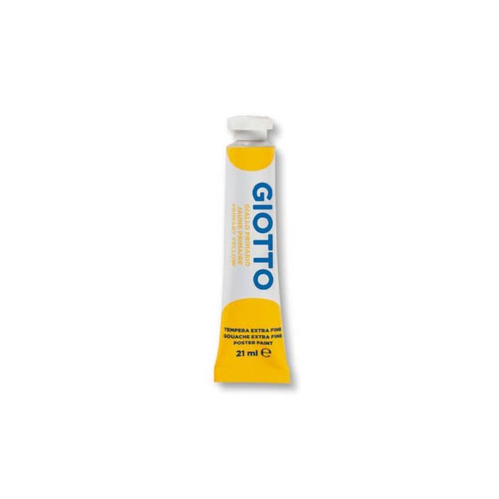 Tempera Giotto Extra ultrafine in tubetto 21 ml giallo F35500200 main product photo