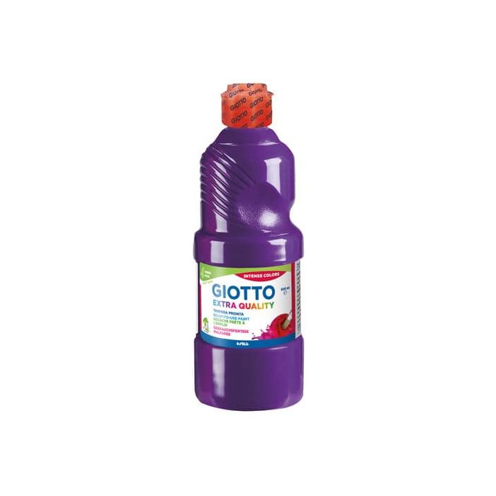 Tempera pronta Giotto Extra Quality in flacone 500 ml violetto F532819 main product photo