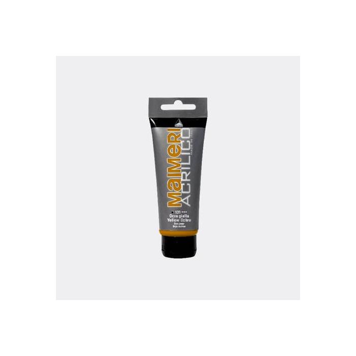 Colore acrilico Maimeri in tubetto 75 ml ocra giallo - M0916131 main product photo