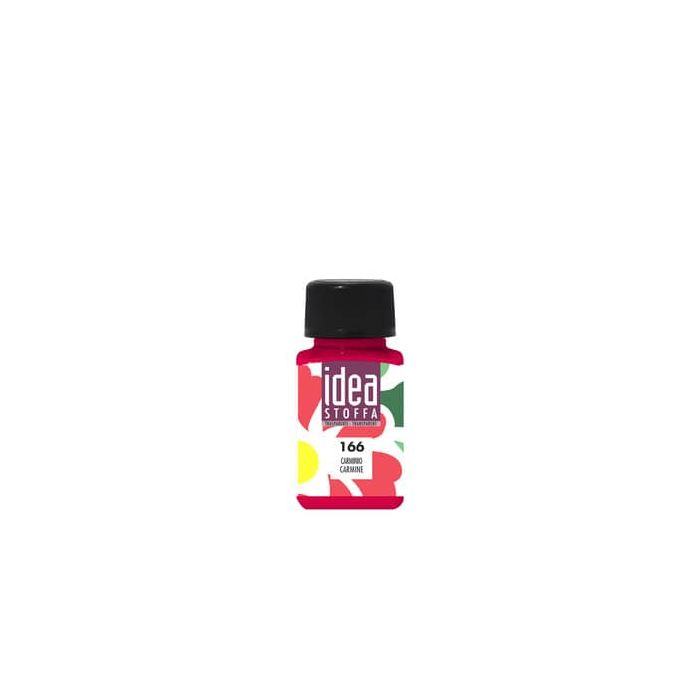 Colore per tessuti Maimeri Idea Stoffa in flacone 60 ml trasparente carminio - M5014166 main product photo