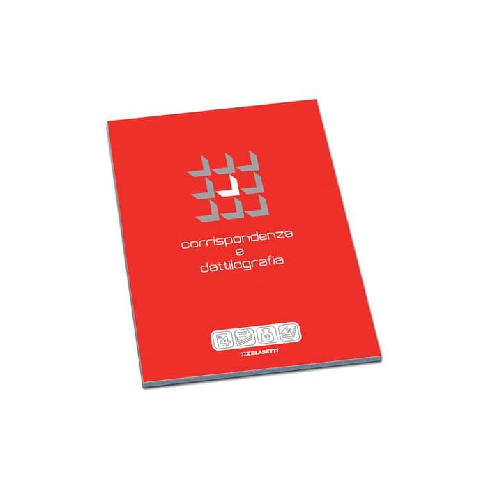 Blocco collato Blasetti Corrispondenza & Dattilografia A4 - 50 ff- 60 g/m2 - bianco - 1100 main product photo