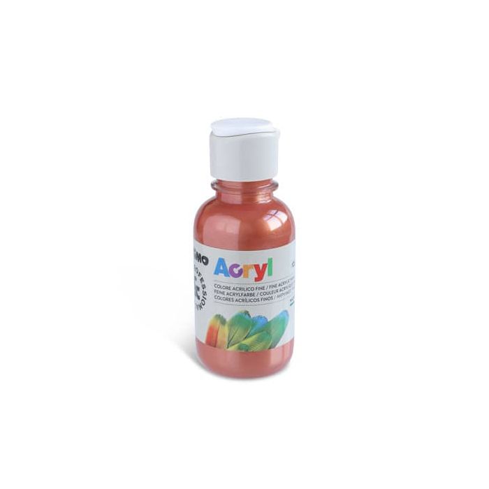 Colore acrilico Primo in bottiglia PET con tappo dosatore 125 ml rame 402TA125930 main product photo