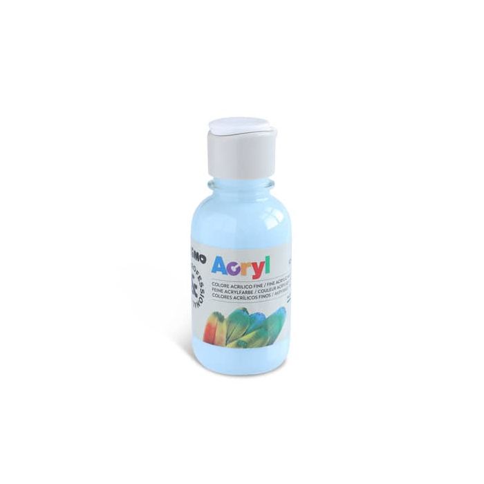 Colore acrilico Primo in bottiglia PET con tappo dosatore 125 ml acqua marina - 402TA125512 main product photo