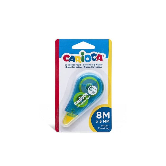 Correttore a nastro Carioca 5 mm x 8 m singolo 42088 main product photo