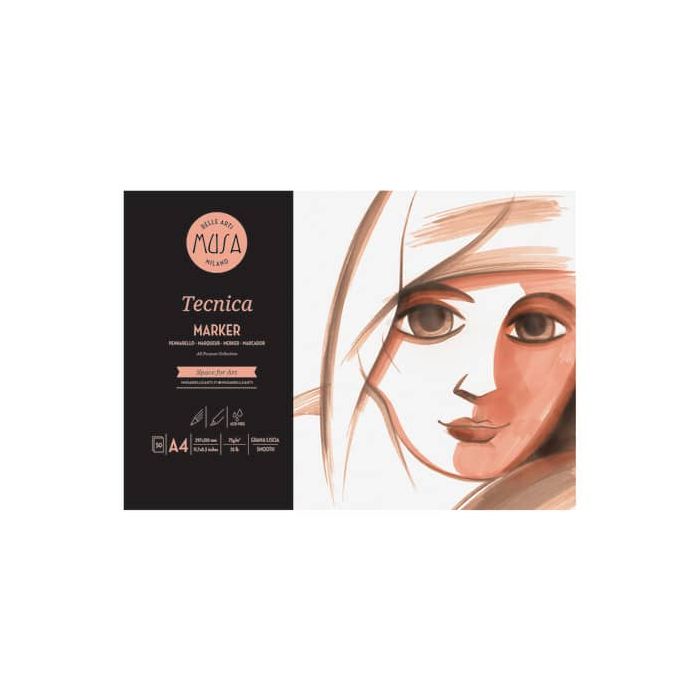 Blocco Marker TECNICA CWR 50 ff - 75 gr formato A4 MU135294 main product photo