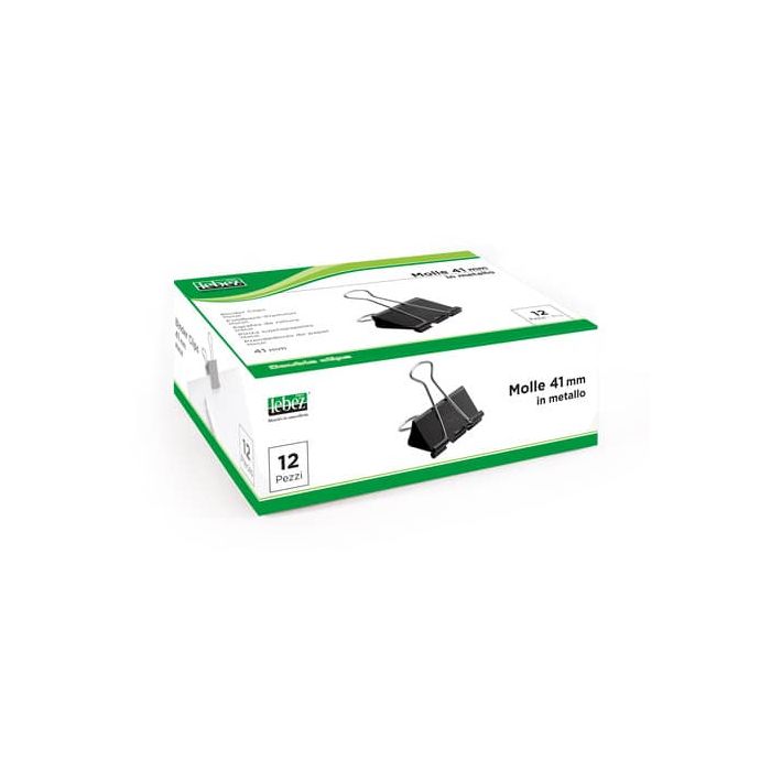 Molla double clips Lebez formato 41 mm 510/1 -B main product photo