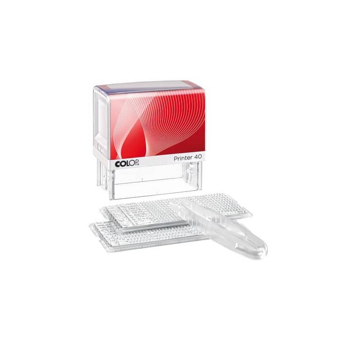 Timbro autoinchiostrante componibile Colop formato 23x59 - Printer 40/2 PR 40SET/2 -15 main product photo