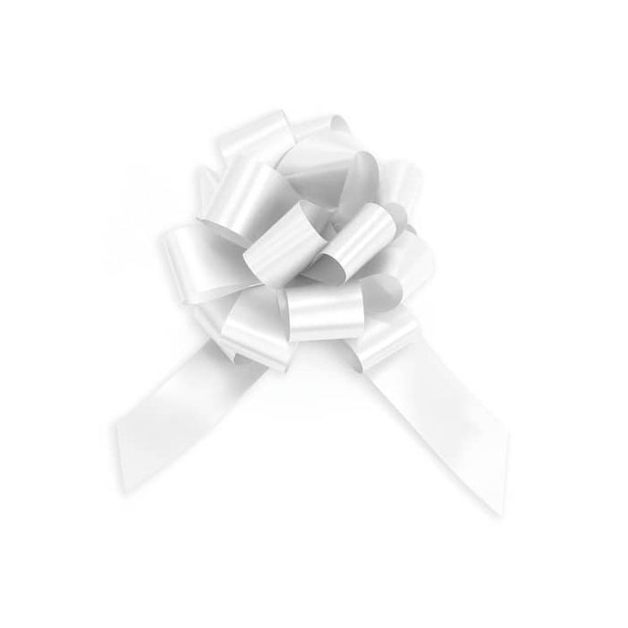 Fiocco nastro Bolis colore bianco - 30 mm 56013063009 -15 main product photo