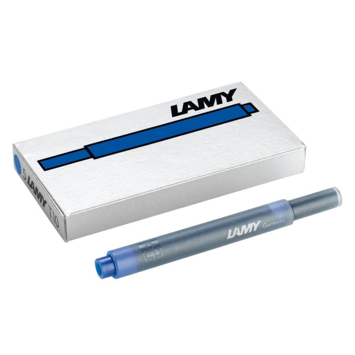 Cartucce ricambio Lamy T10 in confezione da 5 colore inchiostro blu 1202077 main product photo