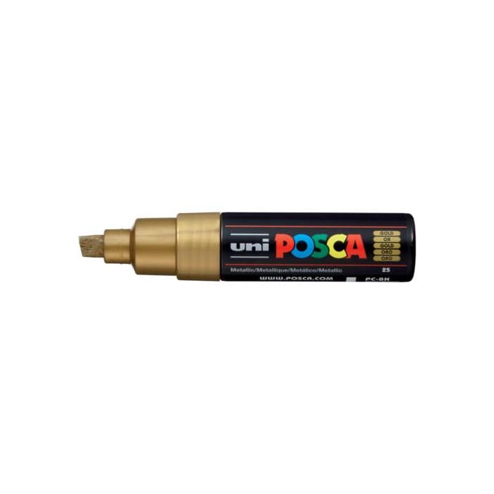 Marcatore Uni Posca punta large colore oro PC-8K-ORO main product photo