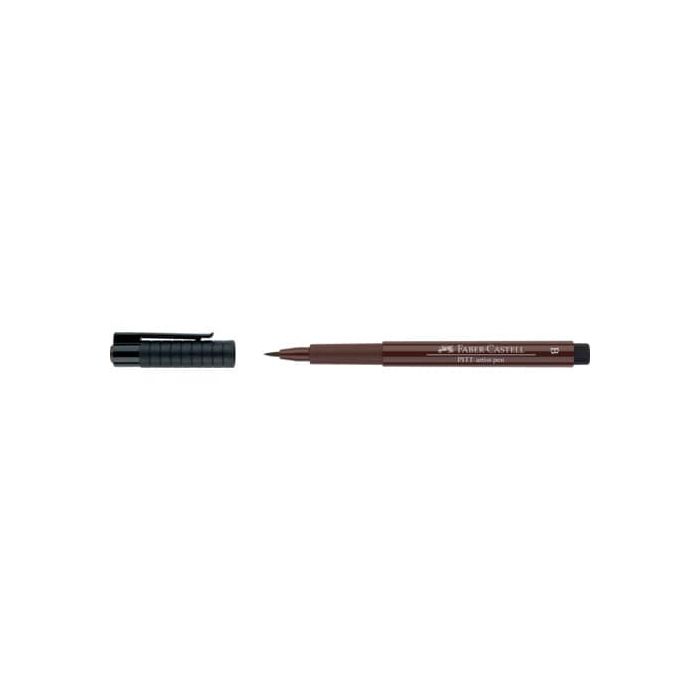 Pitt Artist Pen brush Faber-Castell colore seppia scuro 167475 main product photo