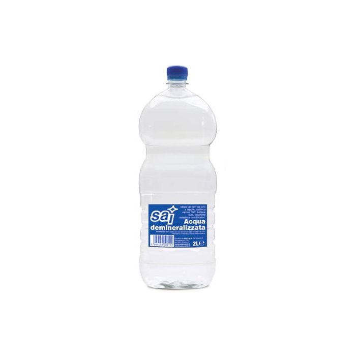 Acqua demineralizzata per ferri da stiro e batterie d'auto SAI 2 L 0201011 main product photo
