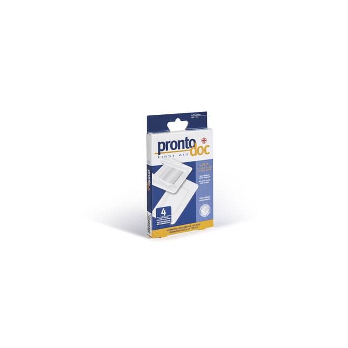 Cerotti in alluminio ProntoDoc per abrasioni e scottature conf. 4 pz 2x7,5x7x5 cm - 2x10x7,5 cm - 4055 main product photo
