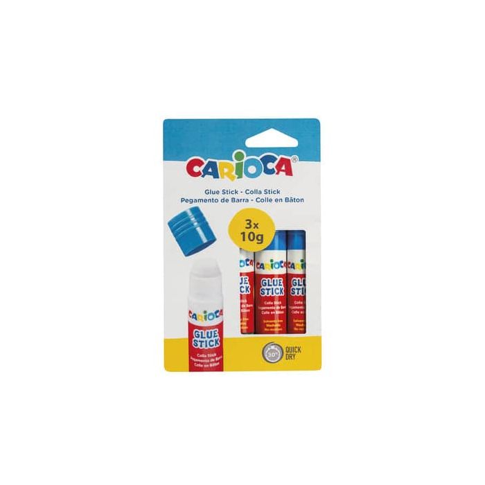 Colla Stick Carioca cfz. da 3 pezzi 10 g 42781 main product photo