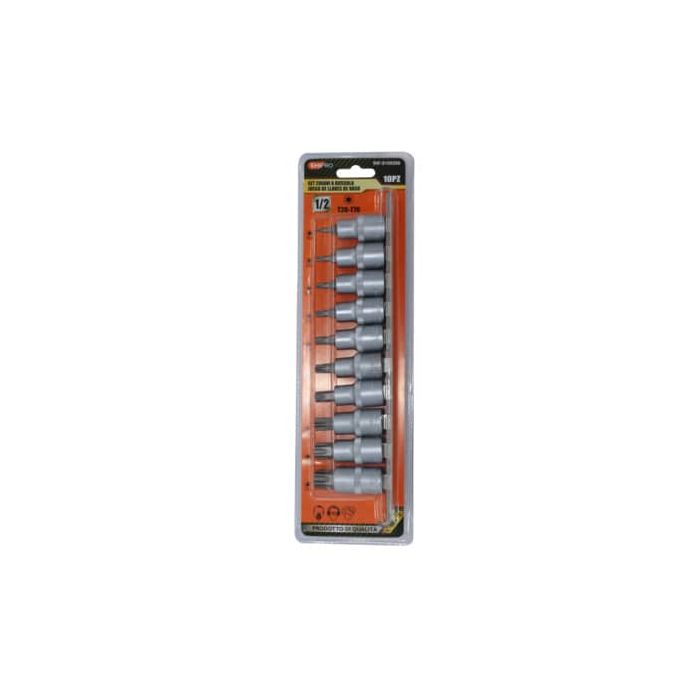 Chiavi a bussola Emi tipo tork conf. da 9 pezzi assortiti 8100286 main product photo