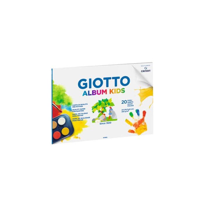 Album da disegno Giotto Album Kids 200 g conf. 5 pz - A3 - 20 fogli F580500 main product photo