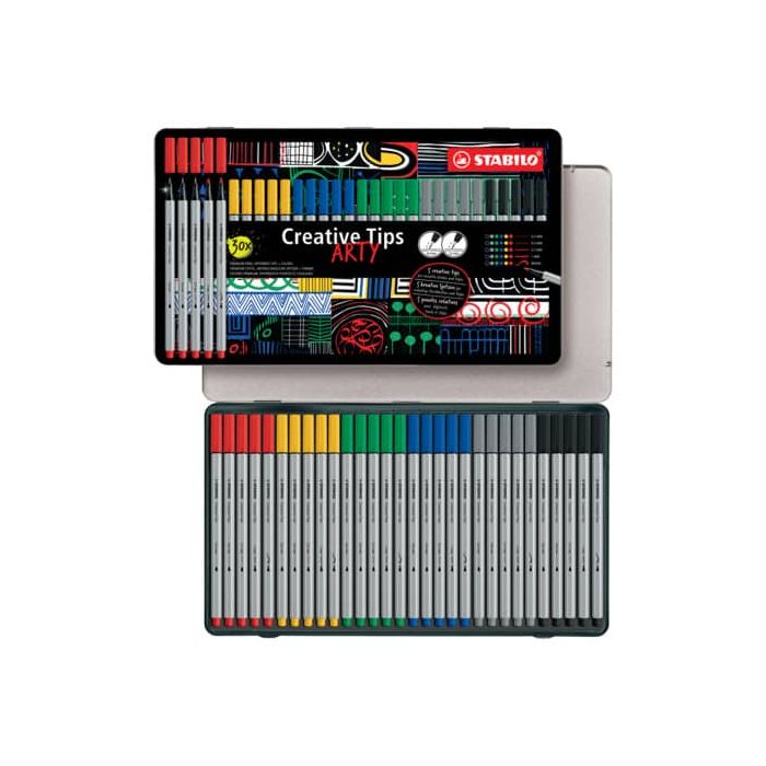 Stabilo Creative Tips - conf. 30 pz - colori pastel 89/30-6-1-20 main product photo
