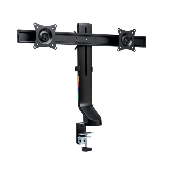 KENSINGTON Braccio salvaspazio doppio per monitor SmartFit™, nero, K55513WW main product photo
