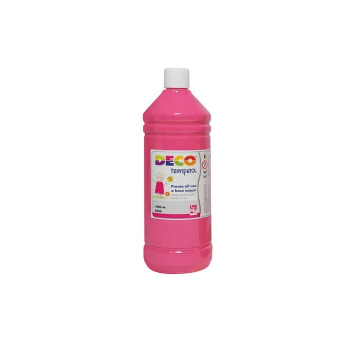 Tempera CWR Deco in flacone da 1000 ml rosa 08808/07 main product photo