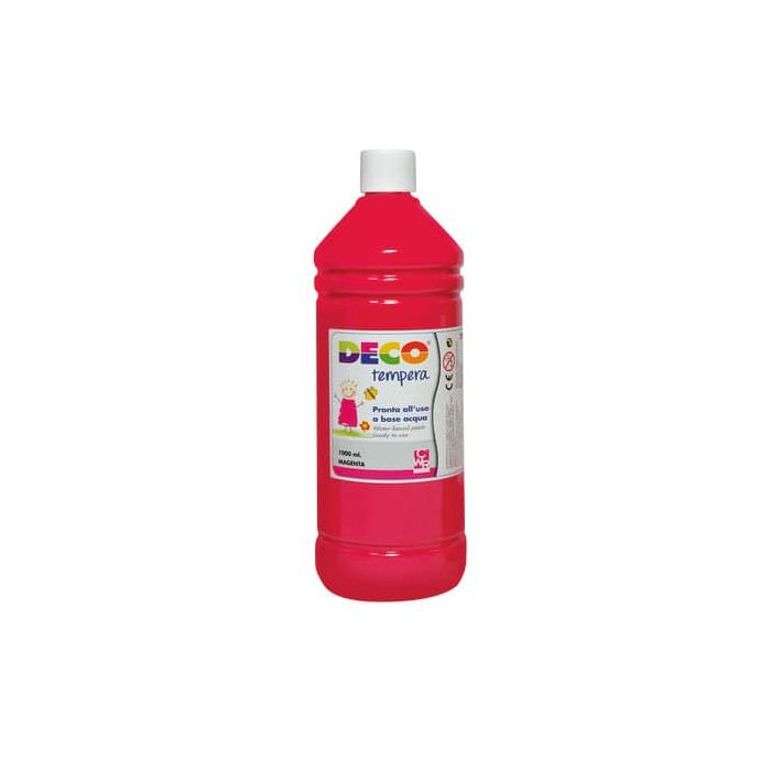Tempera CWR Deco in flacone da 1000 ml magenta 08808/25 main product photo