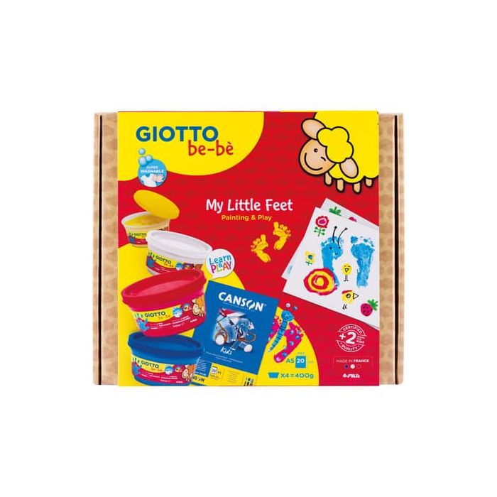 Set creativo gioca e colora Giotto Bebè My Little Feet F478800 main product photo