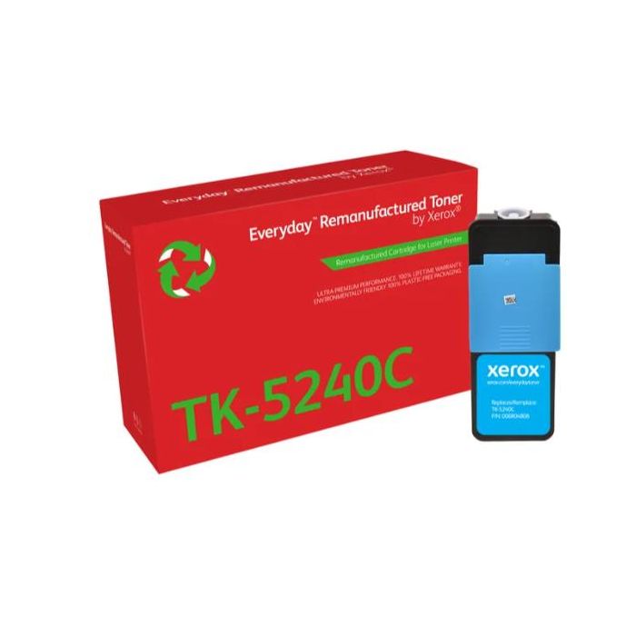 XEROX EVERYDAY REMAN TONER CIANO TK-5240C main product photo