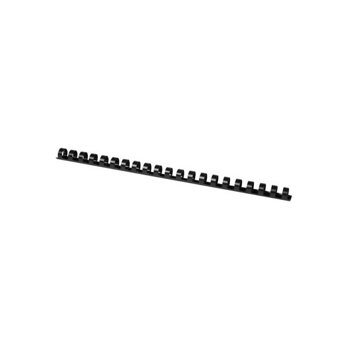 Spirali in plastica per rilegatura Q-Connect 14 mm in PVC conf. 100 pz nere KF24051 main product photo