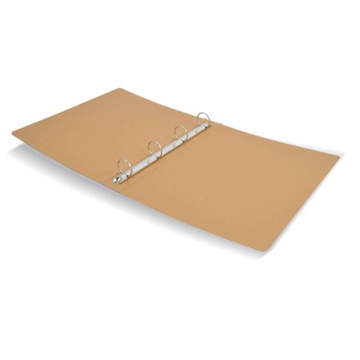 Raccoglitore 4 anelli tondi EURO-CART Eco avana CAECO04-30AV - PREZZO SPECIALE IN SCADENZA main product photo