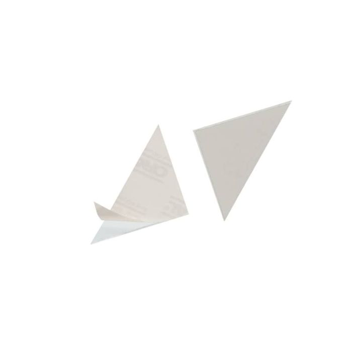 Tasche adesive DURABLE CORNERFIX triangolari polipropilene trasparente 175x175mm conf. 100 - 828319 main product photo