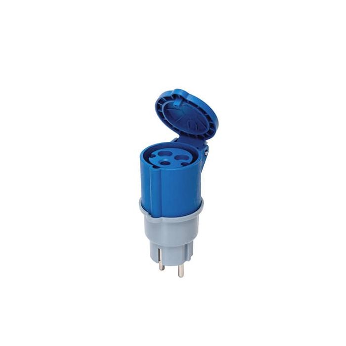 Adattatore industriale Aigostar Schuko/francese S31 a spina IEC309 3680W 361693 main product photo