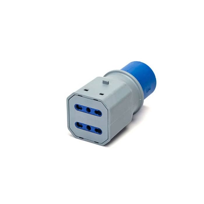 Adattatore industriale italiano Aigostar IEC309 3 spine a 2P11/P17 361662 main product photo