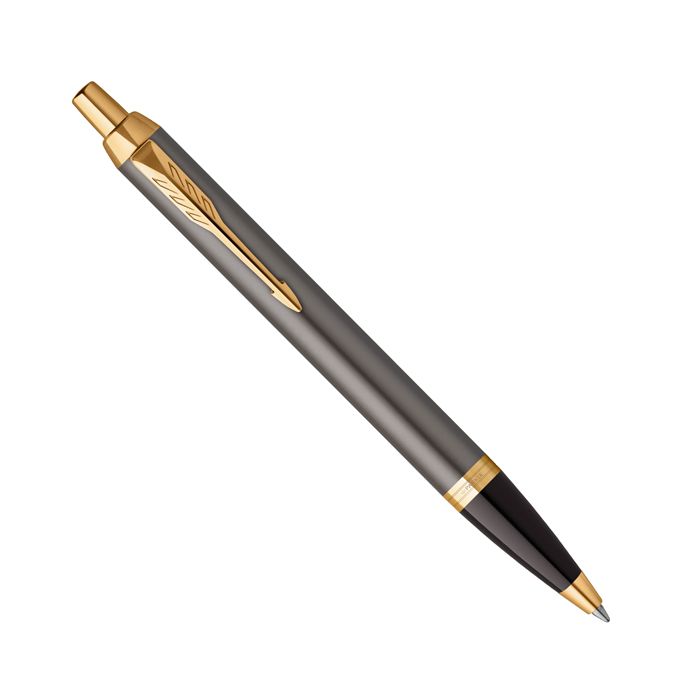 Penna a sfera IM Grey GT - punta M - grigio - Parker main product photo