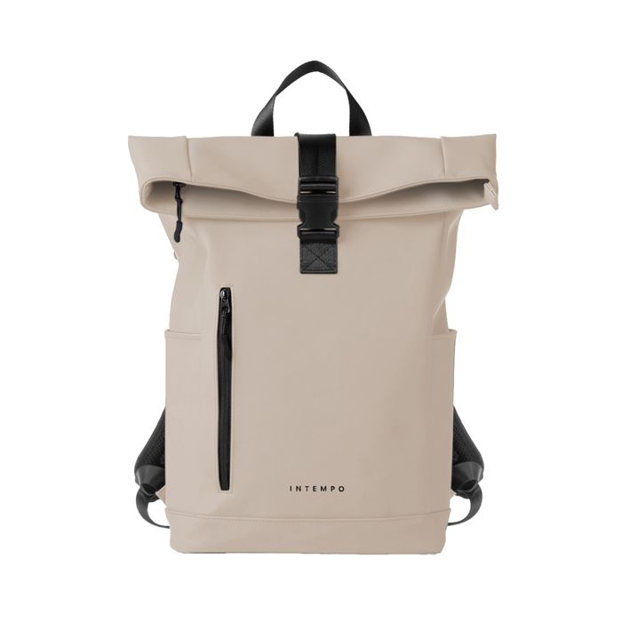 Zaino Roll-top Drop - 30 x 42 x 14 cm - gomma - crema - In Tempo main product photo