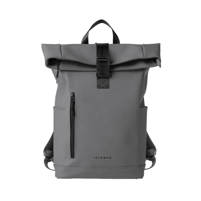 Zaino Roll-top Drop - 30 x 42 x 14 cm - gomma - grigio - In Tempo main product photo
