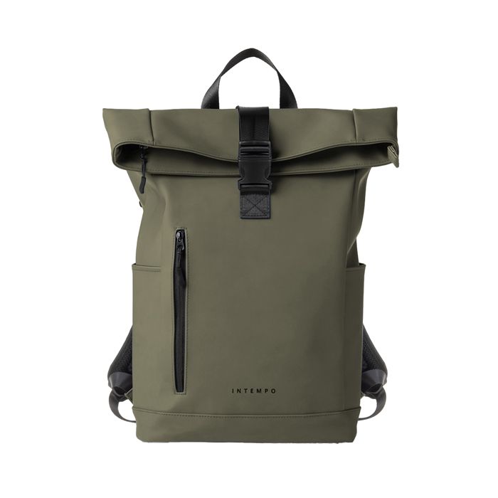 Zaino Roll-top Drop - 30 x 42 x 14 cm - gomma - verde - In Tempo main product photo