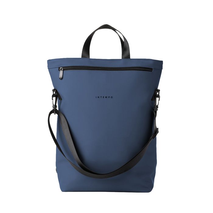 Borsa zainabile Roll-top Drop - 30 x 44 x 14 cm - gomma - blu - In Tempo main product photo