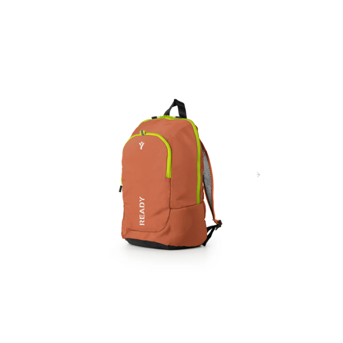 ZAINO ripiegabile in tela leggera. Colore mattone main product photo