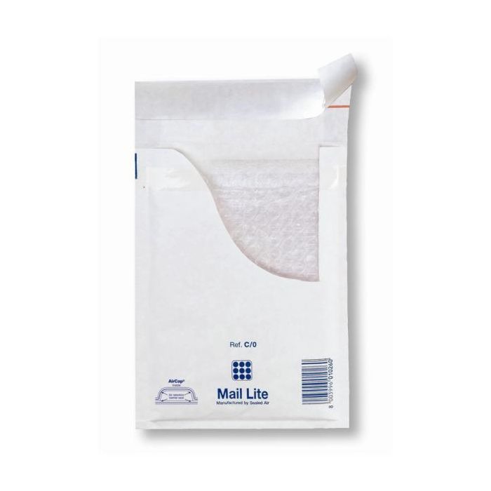 10 Buste Imbottite Bianche D 18X26Cm Utile Mail Lite main product photo