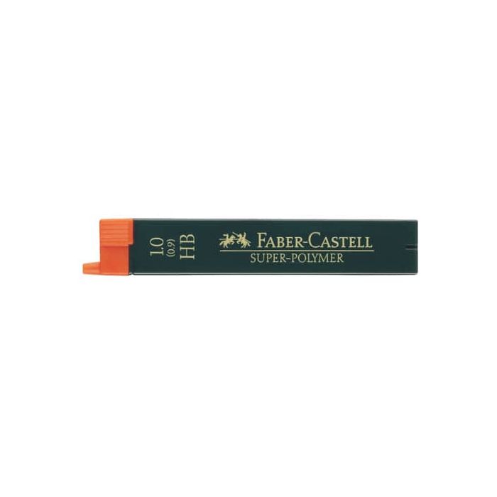 Mine Faber Castell Super Polymer 0,9 mm HB conf. 12 pezzi - 120900 main product photo