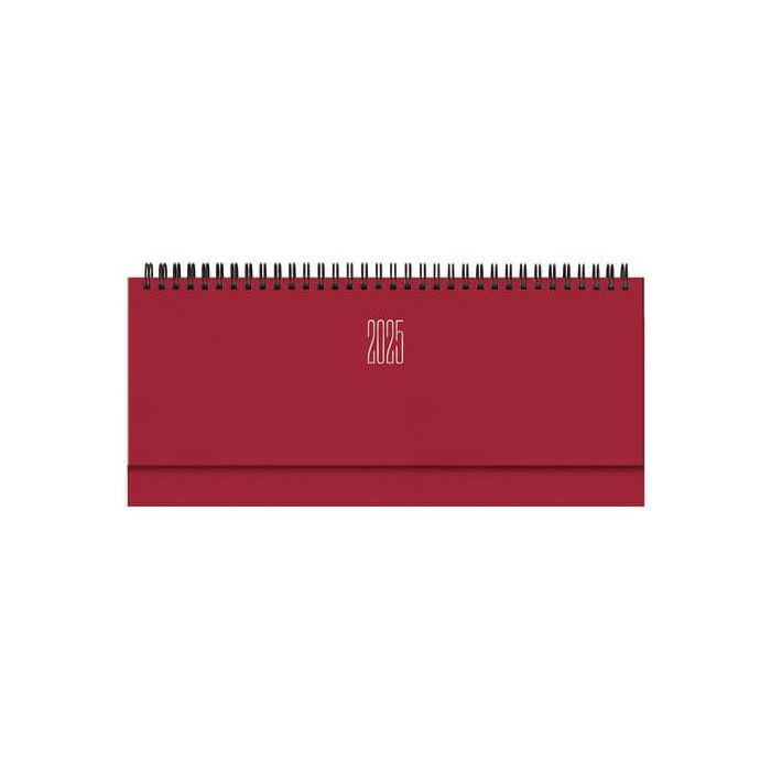 Planning 2025 spiralato 29,8x10,5 cm Gommato rosso 25-023000403C main product photo