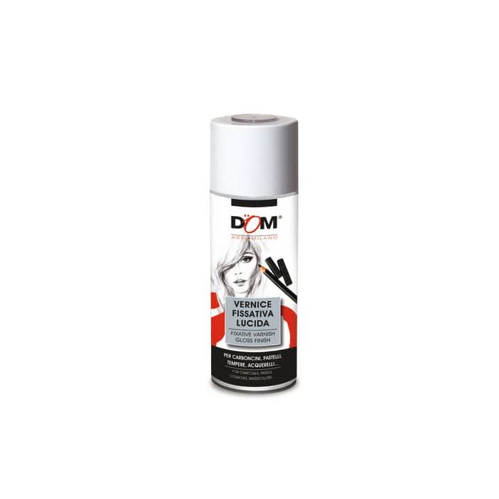 Vernice fissativa in spray DOM - effetto lucido - trasparente - 400 ml - 625 main product photo