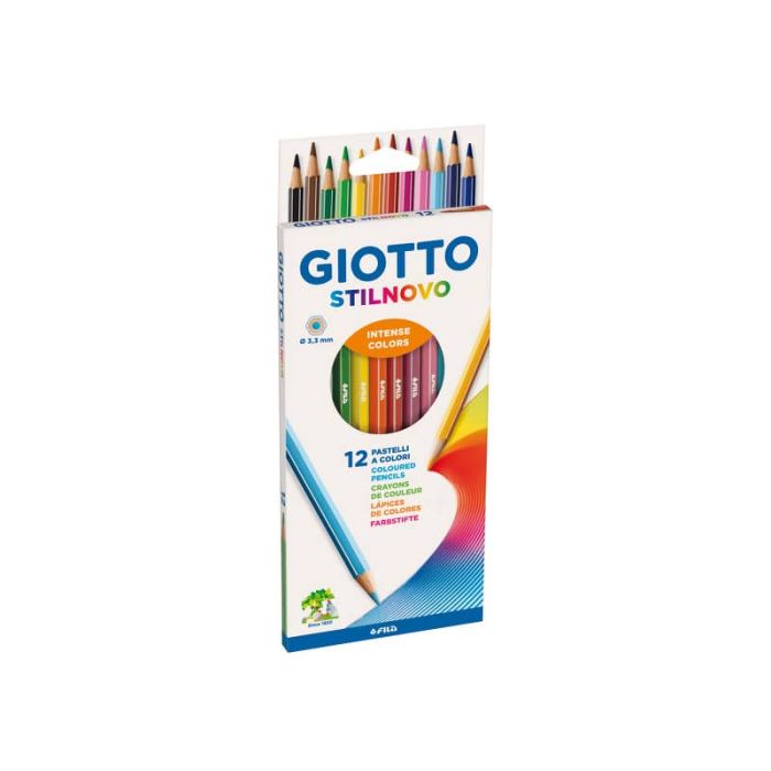 Matite colorate GIOTTO Stilnovo assortiti Astuccio da 12 - 25650000 main product photo