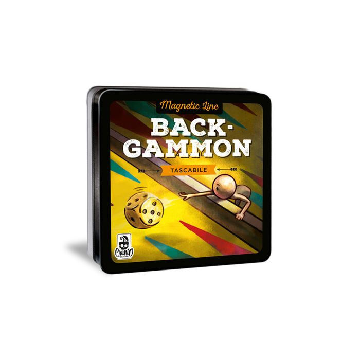 Gioco tascabile Cranio Creations Magnetic Line - Backgammon eta' 5+ 2 giocatori - CC353 main product photo
