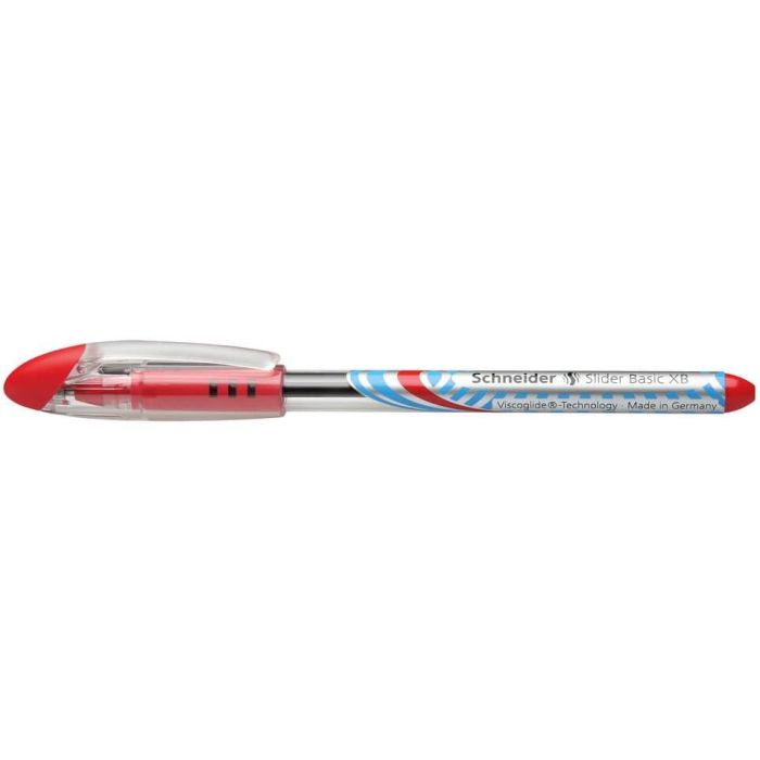 Penna a sfera Schneider Slider Basic tratto XB rosso 151202 main product photo