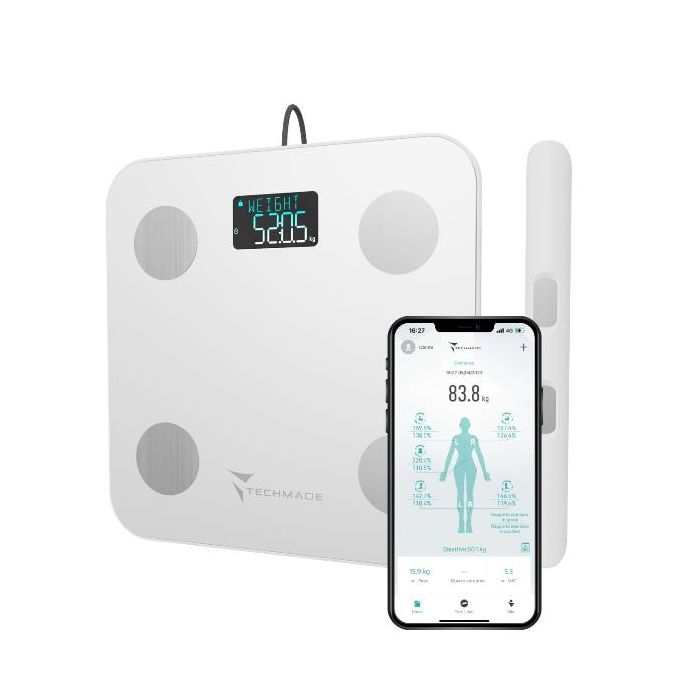 TECHMADE BILANCIA SMART DIGITALE 8 WHITE main product photo