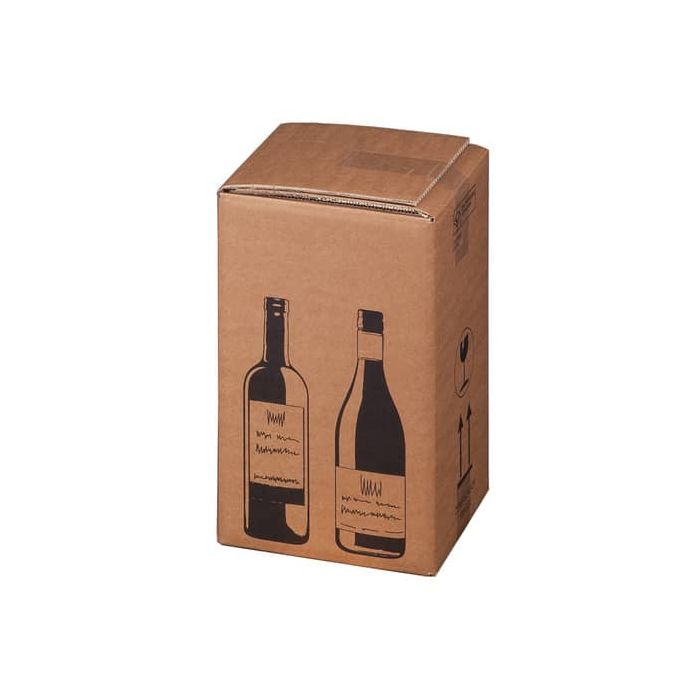 Scatole per bottiglie Wine Pack conf. 10 pz Bong quattro bottiglie 222103210 main product photo
