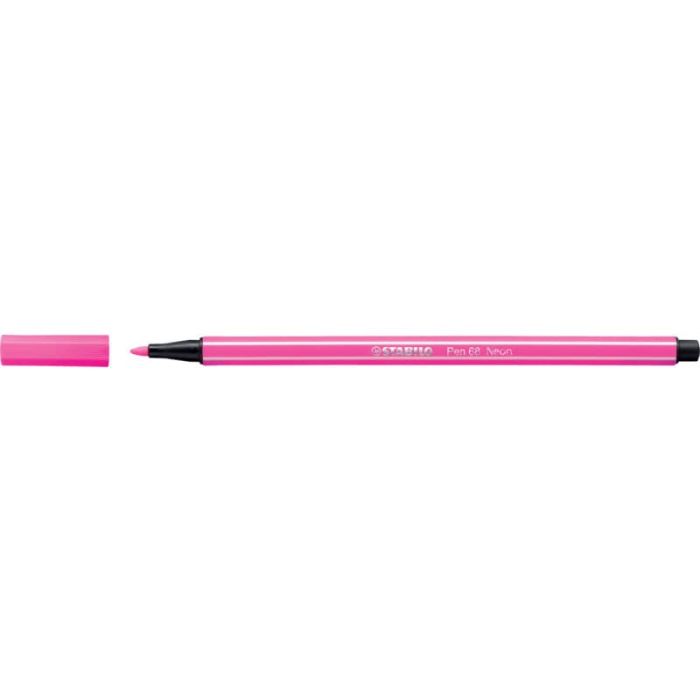 Pennarello Stabilo Pen 68 1 mm rosa fluo - 68/056 main product photo